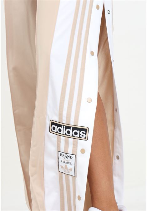 Pantalone sportivo Adibreak beige da donna ADIDAS ORIGINALS | IY2130.